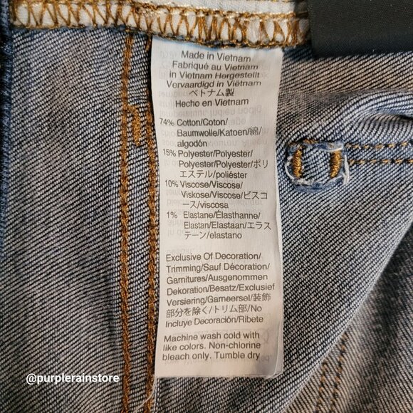 Madewell Jeans 30 Skinny 9" High Rise Creston Wash J4624 Tummy Control Stretch - Picture 6 of 13